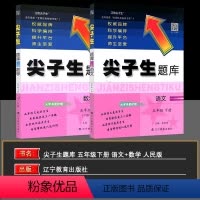5下》尖子生题库[语+数]2本 人教版 小学五年级 [正版]2024秋版尖子生题库五年级语文数学上册下册人教版北师版小学