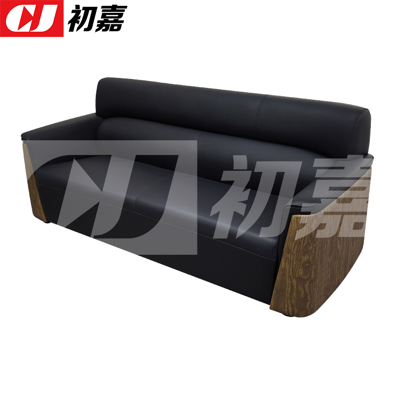 初嘉(CJ)办公沙发会客接待沙发 西皮三人位