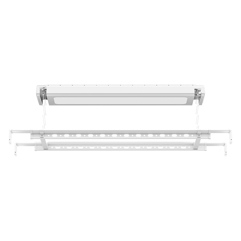 盼盼PPG-12D晾衣机集成直流电机轻抬上升遇阻即停超薄大灯照明款