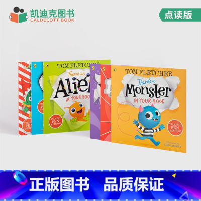 谁在你的书里 6册 点读版 [正版]凯迪克图书点读版 Who's in your book 谁在你的书里 6册2-6岁英