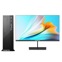方正(Founder)国产台式机电脑13升( FDP1A1L )I5-10400/8G/512G固态/21.5英寸