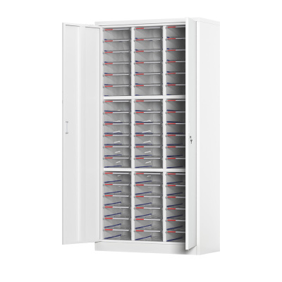 臻远 ZY5080128 A4文件收纳柜 三列54抽带门 860*390*1720mm 单位:台