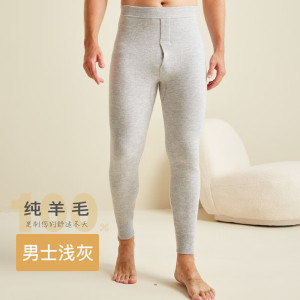 统狮羊毛保暖打底秋裤Y73 件