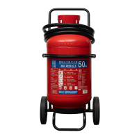 王龍50kg推车式干粉灭火器 MFT/ABCE50 台