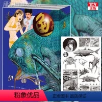 [正版]赠精美明信片 伊藤润二 鱼 全套共2册 简体中文版 非台版恐怖漫画 旋涡日本恐怖鬼话怪谈富江漫画 日本恐怖