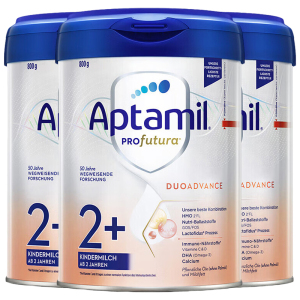 [3罐装]Aptamil德国原装进口爱他美白金版2+段2岁以上婴幼儿配方奶粉800g