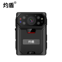 灼盾DSJ-F6 小型随身胸前佩戴现场记录仪 黑色 128G