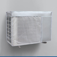 京城派 空调外机罩套防雨防晒套通用防尘挡雨罩空调外机保护罩加厚防护保护防尘罩 开机不取大2P(85*32*57cm)