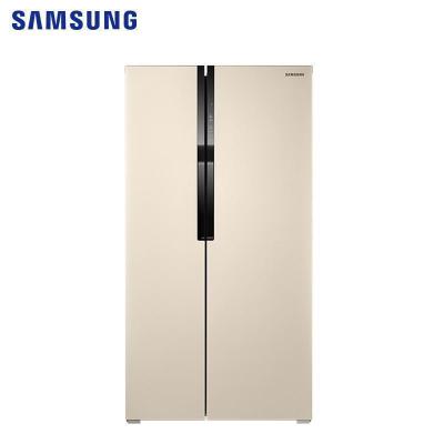 三星(SAMSUNG)RS55KBHI0SK/SC 565L升对开门冰箱风冷无霜智能变频低噪节能省电双开门大容量冰箱金色