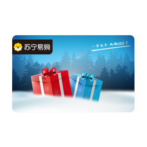 [苏宁卡]经典主题(实体卡)苏宁易购储值卡/礼品卡/购物卡/充值卡/福利卡/提货卡/预付卡/易购卡/云商卡/苏宁礼品卡 100元面值