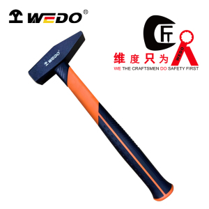 维度WEDO钳工锤特大号扁口锤扁嘴锤鸭嘴锤(包塑柄工业级) 800g WEDO297314 /把