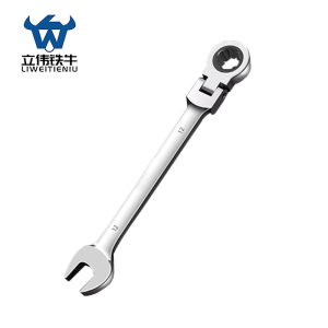 立伟铁牛活头两用棘轮扳手12mm/把