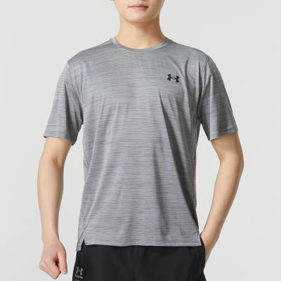  UA安德玛男子新款健身训练运动服跑步短袖圆领T恤1376791-012 ZP