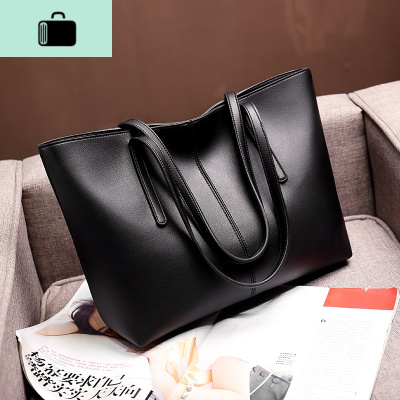 软皮单肩大包包2020新款潮大容量皮女包托特包手提挎包女士包包NEW LAKE女士单肩包