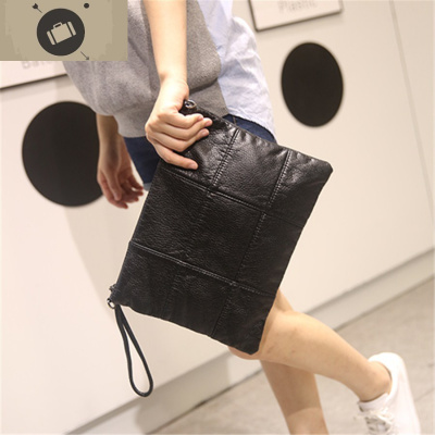 2020新款韩版斜跨小包水洗皮潮时尚手拿包女包软皮包单肩包信封包艾狄伊娃女手包