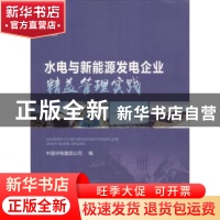 正版 水电与新能源发电企业精益管理实践 中国华电集团公司编 中