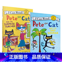 [正版]送音频英文原版绘本My First I Can read Pete the Cat and the Bad Ba