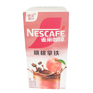 Nescafe雀巢咖啡特调果萃5条盒装生椰拿铁桃桃拿铁真实果汁椰浆