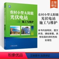[正版]农村小型太阳能光伏电站施工与维护故障施工安装小型户用光伏微型电站分布式光伏电站安装施工与调试验收技术方法书籍发