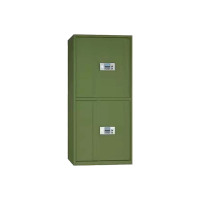 正斌军绿色保密柜电子密码文件保险柜国保指纹锁分体资料档案矮柜定做通双节保密柜(电子锁)