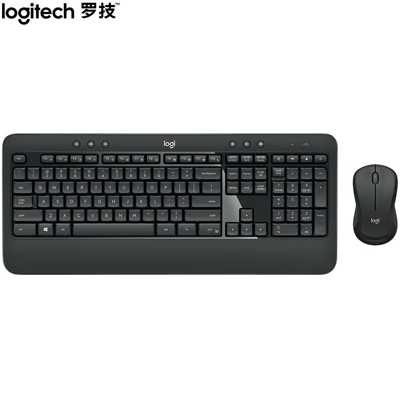 罗技(Logitech)MK540键鼠套装 黑色