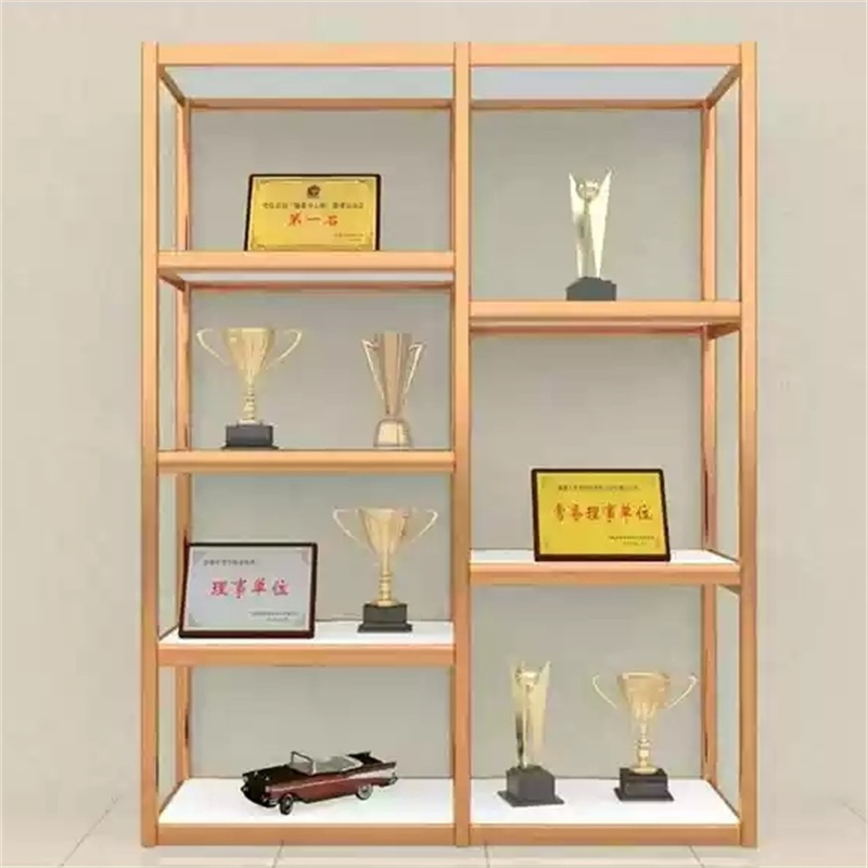 易企采 荣誉展示架30*150*200CM 奖牌奖杯证书手办置物架 单位:组 货期7天