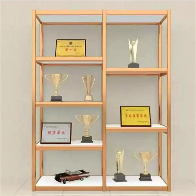 易企采 荣誉展示架30*150*200CM 奖牌奖杯证书手办置物架 单位:组 货期7天