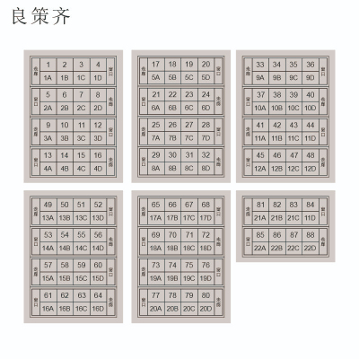 良策齐带胶贴内容yw22 套