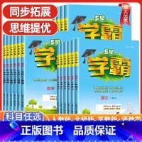 语数英3本(人教版) 六年级上 [正版]六年级上下册2024版小学学霸六年级上册下册语文数学英语人教版苏教版全套同步训练