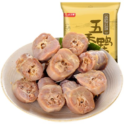 [中华特色]桂花鸭 五香味鸭脖子150g卤味休闲零食南京特产小吃