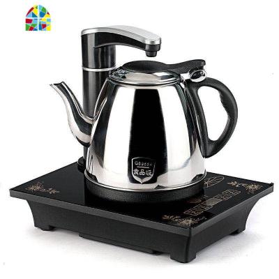 全自动上水电热水壶家用烧水壶电茶炉茶具智能电磁茶炉泡茶壶套装 FENGHOU 黑色半自动保温款