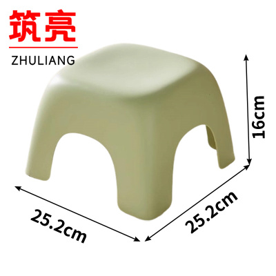 筑亮 塑料凳 小号绿 把
