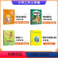 [全4册]小学2升3年级 [正版]2024内蒙古天天共读书目暑假二升三年级课外阅读书 格林童话 安徒生童话 稻草人 雪孩