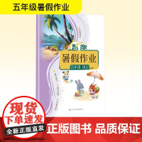 智趣暑假作业 五年级 语文 人教版 李兵 编 小学教辅文教 正版图书籍 云南科技出版社