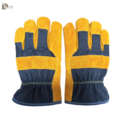 岱润 手套 半皮连指加绒 副