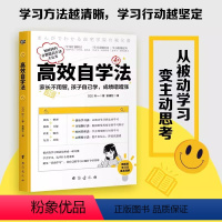 [正版] 高效自学法 随堂考、小升初和中考等考试类学习需要的学习方法 通俗易懂图文结合案例丰富 掌握自主学习的