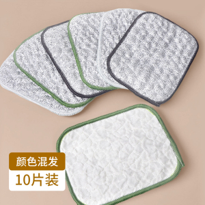 银丝棉纱洗碗布厨房专用耐用洗碗巾双层加厚不易沾油抹布刷碗神器