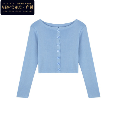 广赫蝴蝶短款露脐吊带小背心女夏季辣妹性感外穿潮内搭上衣针织打底衫