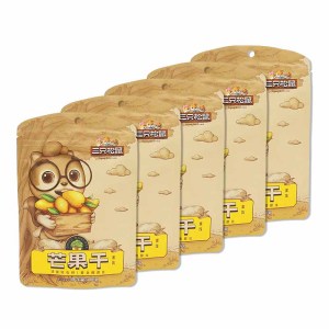 三只松鼠芒果干经典零食即食蜜饯果脯水果干小吃芒果干116g*5袋