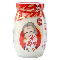 米婆婆米酒酒酿醪糟0蔗糖甜酒酒酿870g瓶装湖北特产