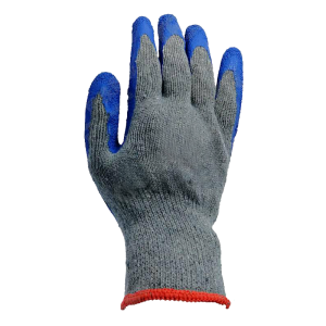 路盈顺 灰纱蓝挂胶手套 均码 副