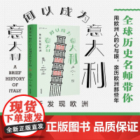 重新发现欧洲:意大利何以成为意大利 全球历史名师带你——用欧洲人的心与眼,亲历欧洲那些年。