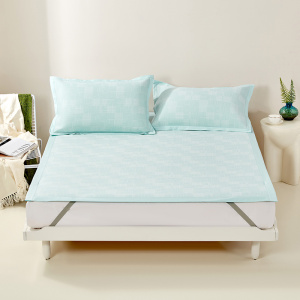 罗莱冰丝席绿色180×200cm清爽透气环保健康设计