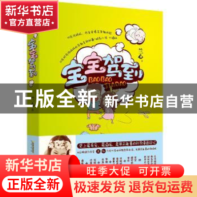 正版 宝宝驾到 兰心 安徽文艺出版社 9787539650838 书籍