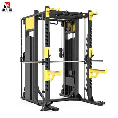 康力强KLQ1057A商用小飞鸟杠铃举重卧推深蹲框架史密斯机综合训练器