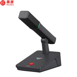 惠度(HuiDu)YX-X4a专业有线手拉手纯讨论型会议麦克风工程大型会议厅报告厅桌面台式方管话筒主席麦