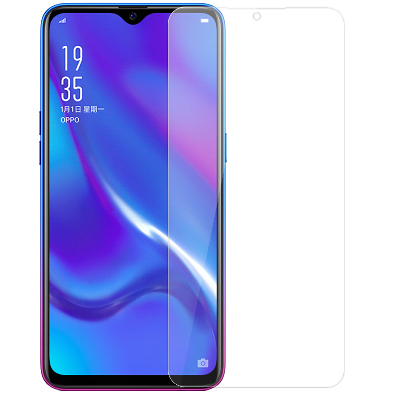 [买2送手机壳]轻万适用oppor15x钢化膜非全屏玻璃贴膜r15x高清手机