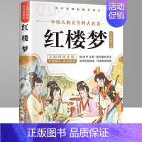 [彩绘版]红楼梦 [正版]四大名著原著水浒传西游记三国演义红楼梦五年级下册快乐读书吧彩绘版青少年版经典读物四大名著课外书