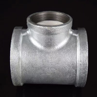 盛京联硕 镀锌衬塑内丝三通 DN20[6分]正三通 个