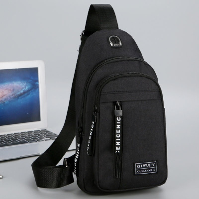 NEWLAKE男装钱包斜垮包韩版斜挎包旅行男单胸包男帆布休闲土包学生斜挂h腰包男